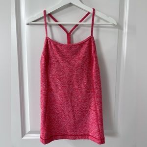 Under Armour - Racerback Tank with Built-in Bra - Medium